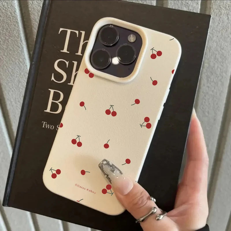 Coque cerise