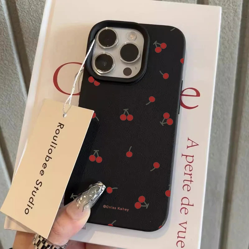 Coque cerise