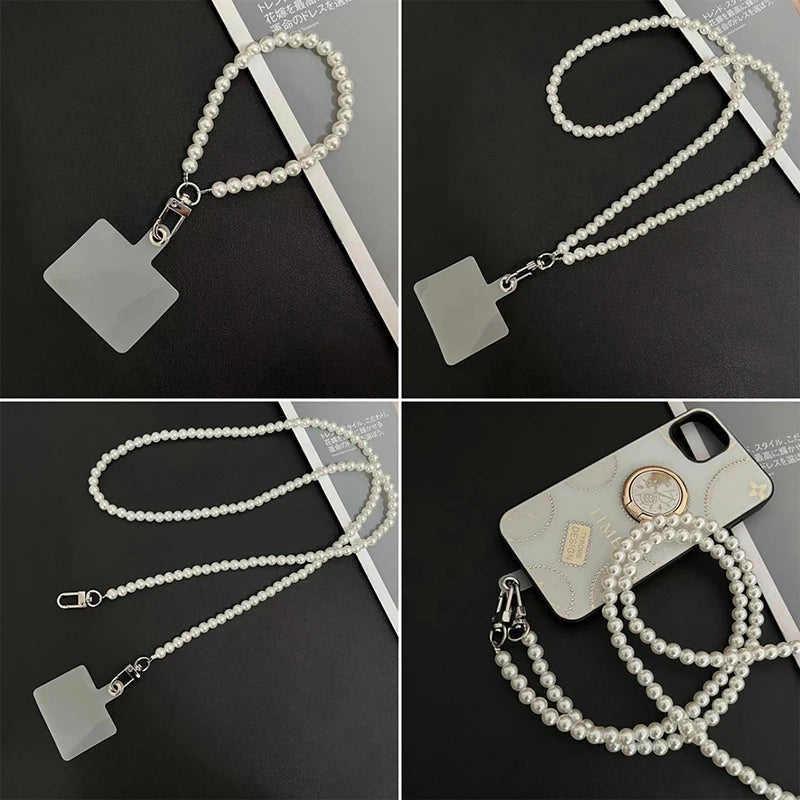 Cordon Perles Téléphone