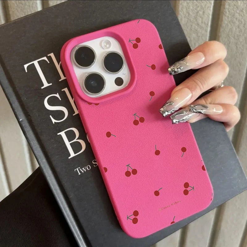 Coque cerise