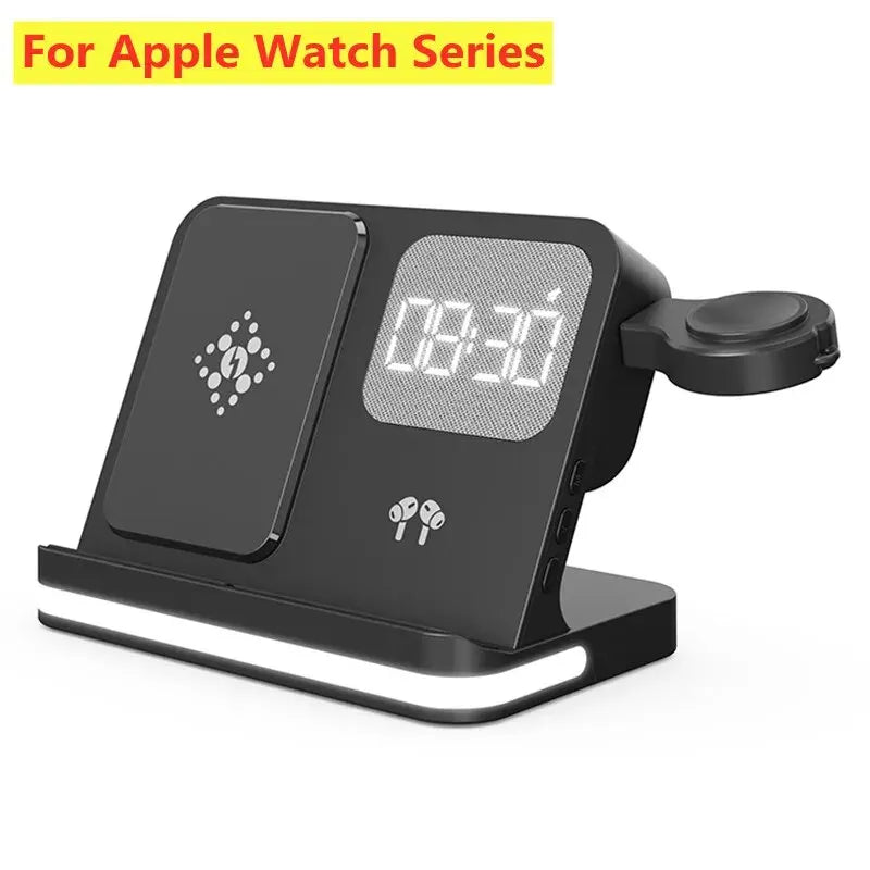 Station de charge Horloge LED