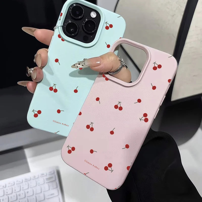 Coque cerise