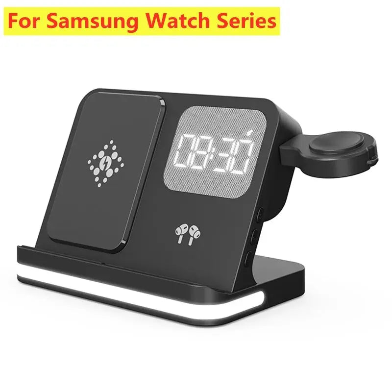 Station de charge Horloge LED