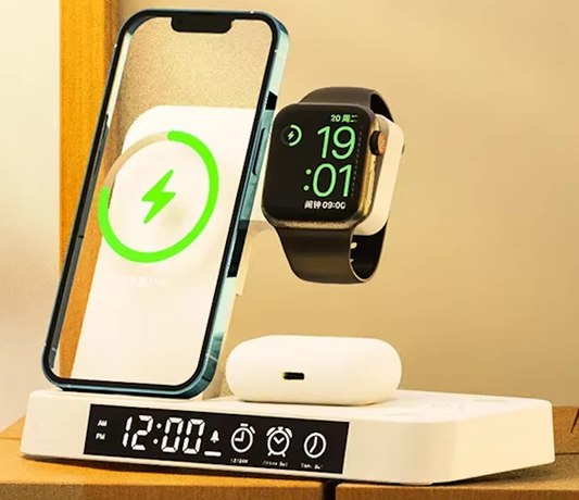 Station de charge Alarme/Réveille LED