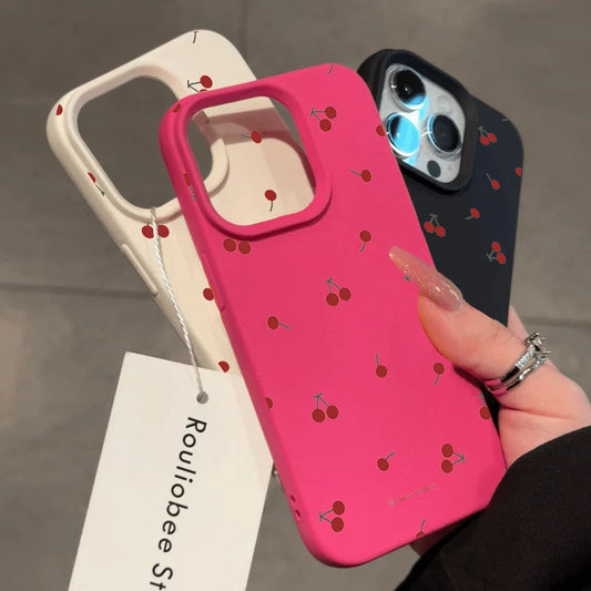 Coque cerise