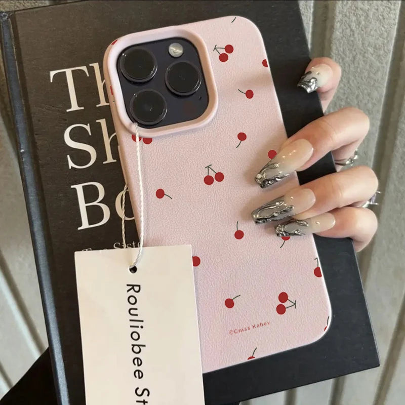 Coque cerise